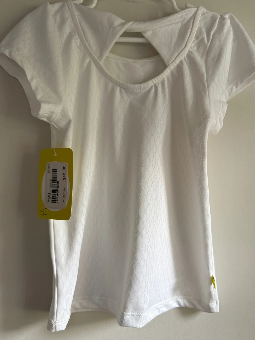 NWT L’Oeuf Poche Girls Ballet Collection Tennis Top/Skirt Set, MSRP $110, 6/7